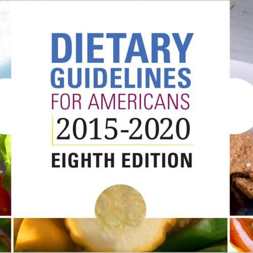 Healthy Eating Update: 2015 Dietary Guidelines for Americans