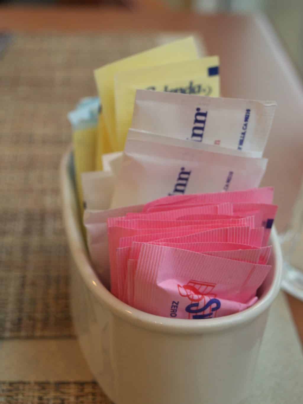 Where are the Blue Packets? Your dining tables and condiment stations may be missing an important sweetener.